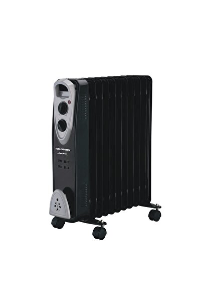 E-ANAMAG Ηλεκτρική θερμάστρα Hausberg HB-8913NG, 2500 W, 13 στοιχεία, 3 επίπε...
