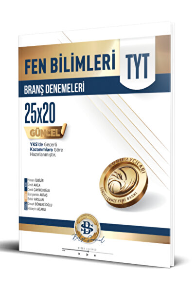 Bilgi Sarmal Yayınları 2026 Bilgi Sarmal TYT Fen Bilimleri Branş Denemeleri (...
