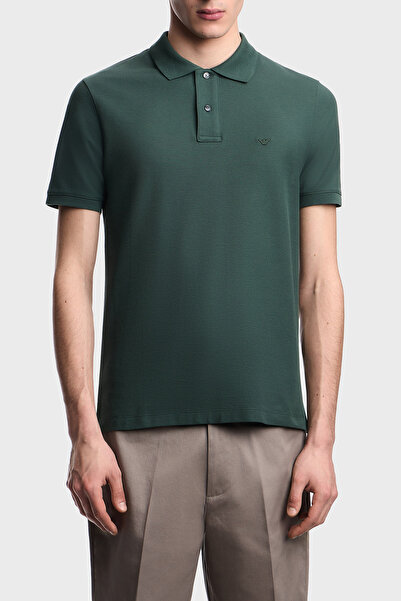 Emporio Armani % 100 Pamuk Slim Fit Düğmeli Polo Erkek POLO EM005239 AF10497 ...