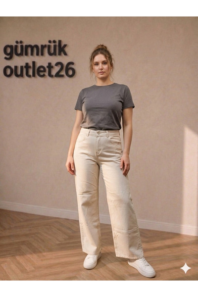 HOLLYWOOD High waist wide leg jeans