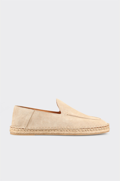 Elle Shoes Bej Deri Erkek Günlük Ayakkabı