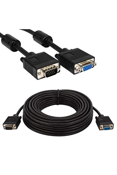 NARİTA HD15P Erkek/Dişi 15 Pin 30 Metre VGA Görüntü Uzatma Kablosu