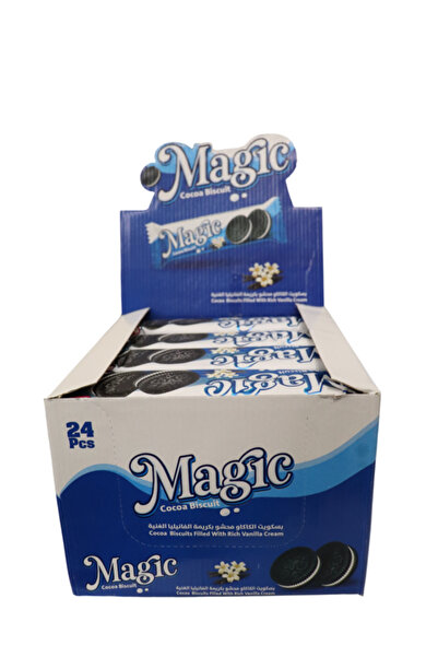 Magic Μπισκότα με κρέμα βανίλιας, κουτί 24 τεμ. x 65γρ.