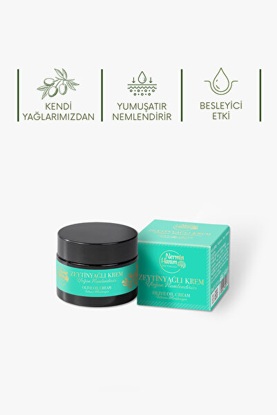 Nermin Hanım Zeytinliği Zeytinyağlı Yoğun Nemlendirici Kremi (50ml)
