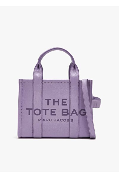 Marc Jacobs Women's Detachable Long Strap Zippered Leather Lilac Shoulder Bag