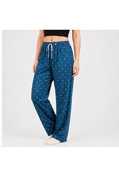OTD STORE Women's Polka Dot Pajama Bottoms with Elastic Waist, Comfortable Fi...