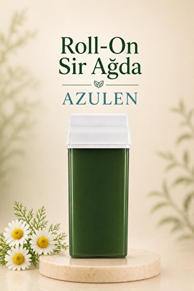 Azulen Kartuş Ağda Roll-On Sir Ağda Hassas Cilt Uyumlu