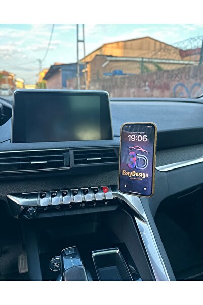 3dbaydesign Peugeot 3008-5008 (2016-2023) Magsafe Telefon Tutucu