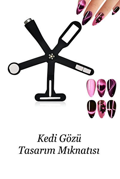 Easy Beauty Kedi Gözü Mıknatıs - Çok Kuvvetli Mıknatıs - Cat Eye Magnet - Kal...