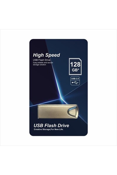 Elba 128GB Metal 2.0 USB Flash Bellek