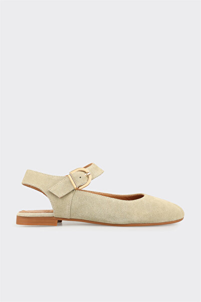 Elle Shoes Yeşil Deri Kadın Günlük Ayakkabı