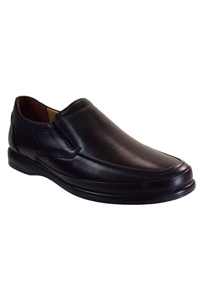 OEM BagiotaShoes Ανδρικά Παπούτσια Δερμάτινα LIDER-1 Μαύρο