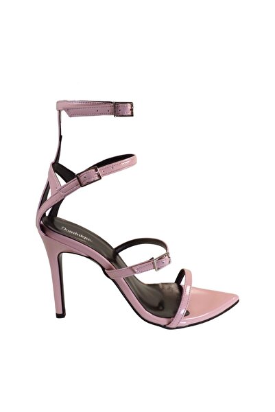 Dominique Shoes Γυναικεία Παπούτσια Πέδιλα 35472 Ρόζ Λουστρίνι