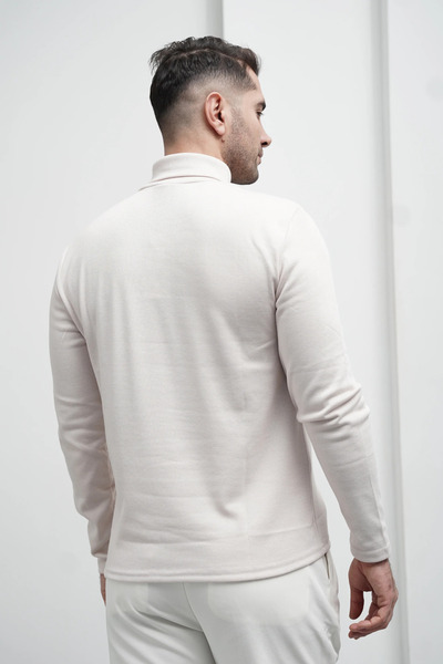MODEFENDİ Slim Fit İtalyan Kesim Tam Balıkçı Boğazlı Kazak