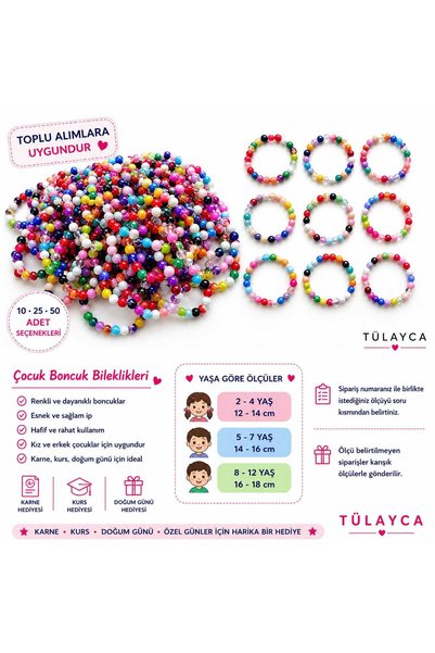 tlyca ÇOCUK BONCUK BİLEKLİK