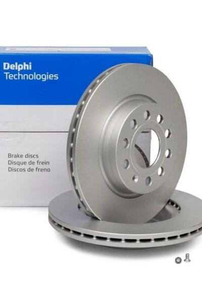 DELPHİ Ön Fren Diski 283mm Havalandırmalı 4 Bijon Opel Corsa F Crossland PSA ...