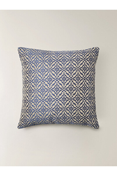 Minihol Lorent Mavi Kırlent Kılıfı (45 x 45 cm)