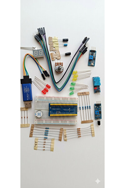 Arduino Stm32 F103+ stvlink Robotik Kodlama Süper Set 2 (pinler Lehimlenmiş)