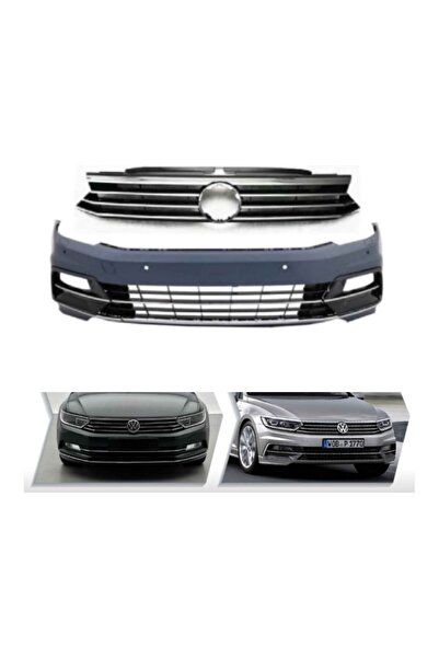 X POWER TUNİNG vw passat b8 (2014.2019) uyumlu plastik tayvan rline ön tampon...