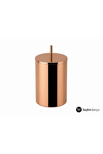 SYSTEM BANYO AKSESUARLARI ÇÖP KOVASI PARLAK KOMPLE PİRİNÇ PARLAK ROSE (BA4014...