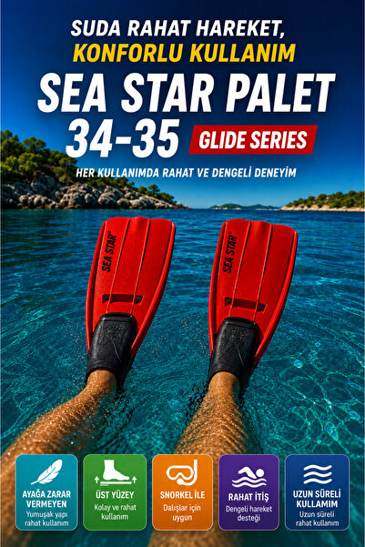OpenCity Sea Palette Number 34-35 Παλέτα κολύμβησης για καταδύσεις με αναπνευ...