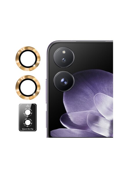 ENKAY Xiaomi Mix Flip 5G Κρίκοι Προστασίας για Κάμερα - Lens Protector Rings ...