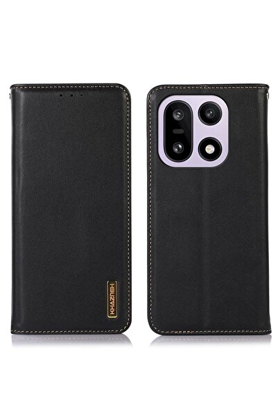 KHAZNEH Δερμάτινη Θήκη Βιβλίο Black (OnePlus 15 5G)