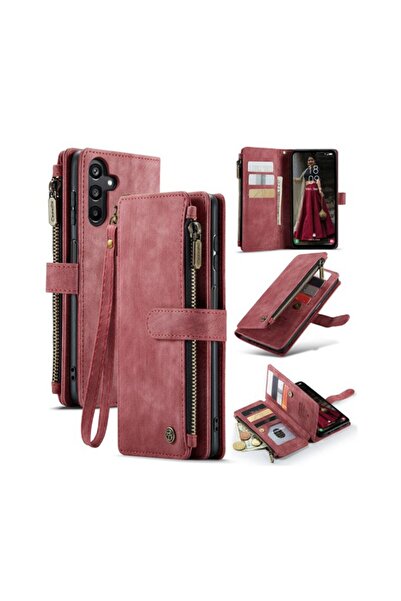 Caseme C30 Multifunctional Θήκη Πορτοφόλι Wine Red (Samsung Galaxy A16 4G / 5G)