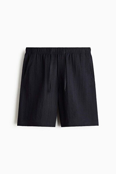 H&M شورت قطني فضفاض