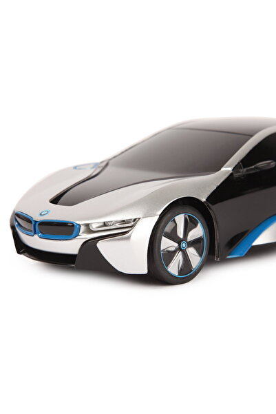 Rastar MASINA CU TELECOMANDA BMW I8 ARGINTIE SCARA 1 LA 24