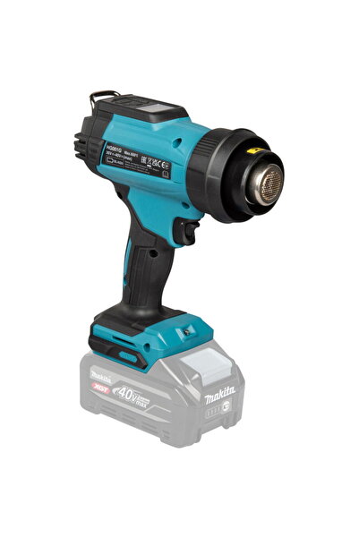Makita Suflantă cu aer cald fără fir HG001GZ01 XGT, 40 volți (albastru/negru,...