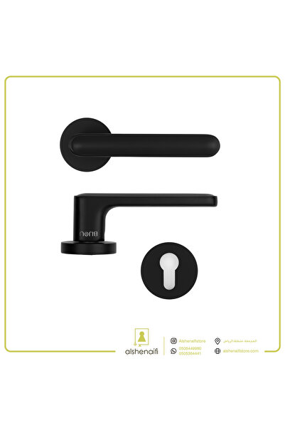 OMES مقبض باب مفصول BI 8002 BLACK