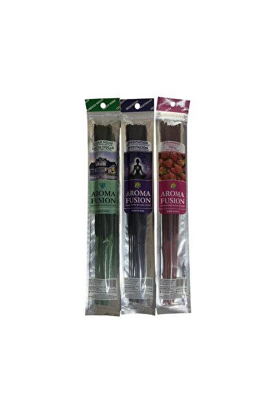Morey Aroma Fusion 45 Adet Organik Çubuk Tütsü 3 Paket (30 CM - 1 SAAT YANMA ...