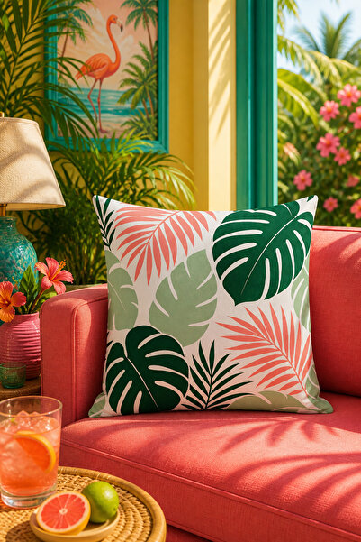 Bertille Home Pop Art Series Double-Sided Digital Printed Throw Pillow Cover