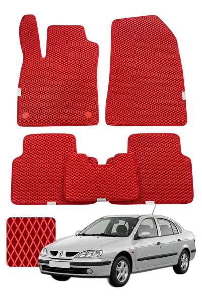 Evanotion Renault Megane 1 Sedan 1995-2003 Özelleştirilebilir Premium Eva Oto...