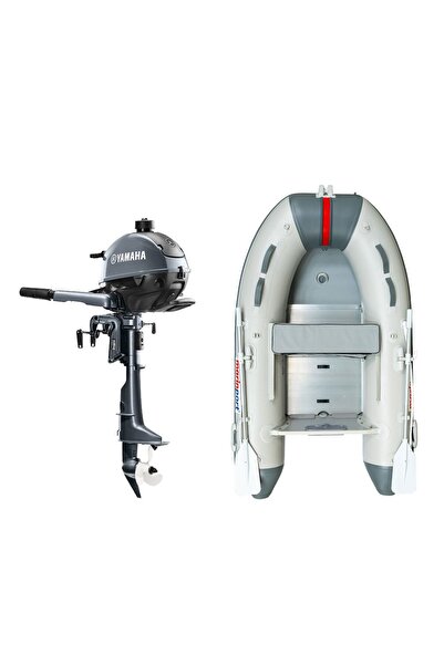 marinport 2.30 Alüminyum Taban Şişme Bot + Yamaha 2.5 HP Deniz Motoru