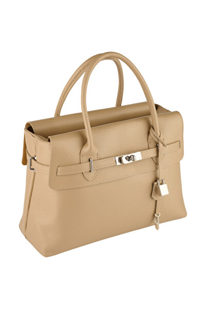 AZZURA Viena Bag, made of 100% leather nude