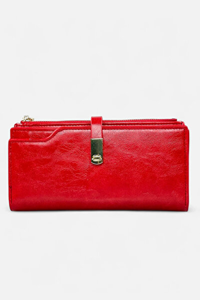 FRAGOLA Μεγάλο Πορτοφόλι PC336-red