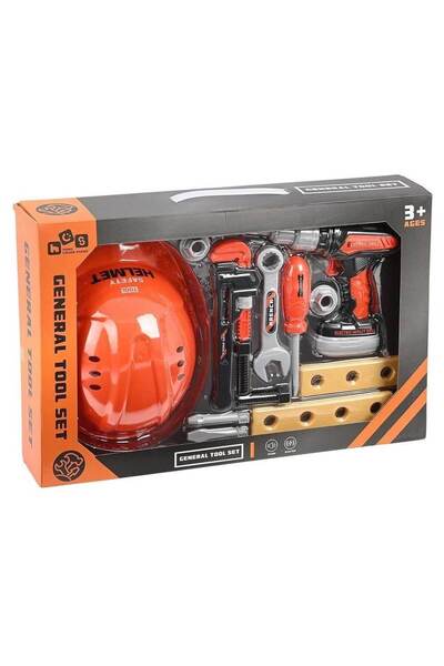 Martin Tool Set Series Εργαλεία, Τρυπάνι με Ήχους , Κράνος και Αξεσουάρ 778-28