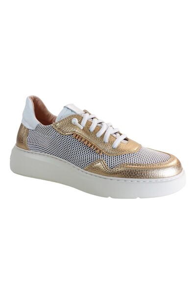 Hispanitas Γυναικεία Sneakers Αθλητικό OCEANIA-4 HV243412 Χρυσό-Λεύκο