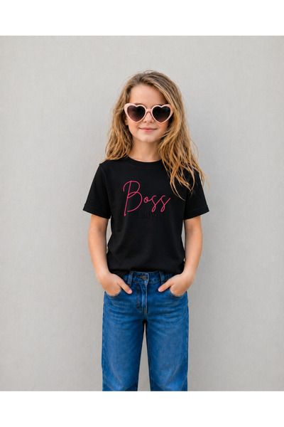 LORVEX Tricou pentru fete, 100% bumbac, imprimat, croială confortabilă, trico...