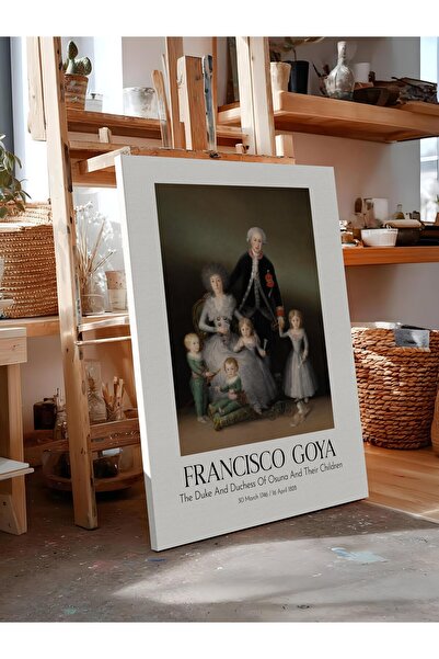 Postifull Francisco Goya, Canvas Painting, Art Series No:111866