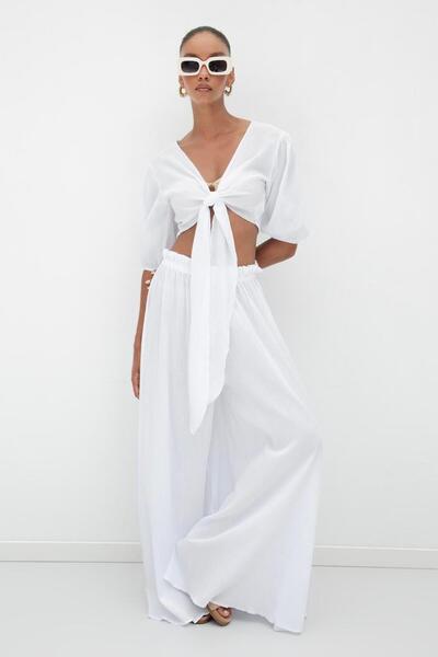 BSL %100 Cotton Bol Pantolon