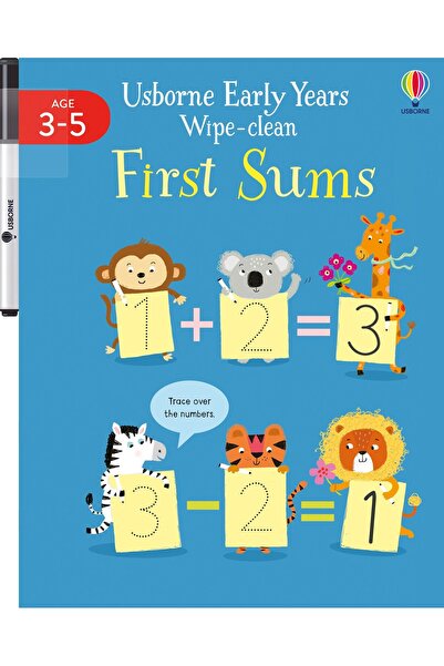 Usborne Early Years Wipe-Clean First Sums