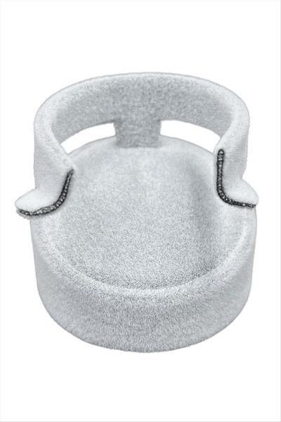 ZERO LAND Nhrhls Anfora Fabric Covered Handcuff (111554) Wrist Restraint Stan...