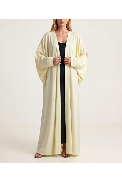 SOCIETA Sarı Balon kollu uzun kaftan 94765