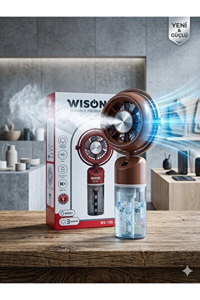 Teknoevstore Taşınabilir premium mini el pervanesi type-c girişli