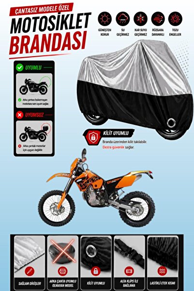 Cemku Twin Top Gray - Bottom Black Ktm 525 Exc Compatible Engine Cover, Rear ...