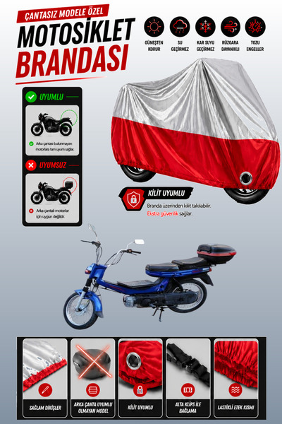 Cemku Twin Top Gray - Bottom Red Kanuni Turbo Gxl Compatible Engine Cover, Re...