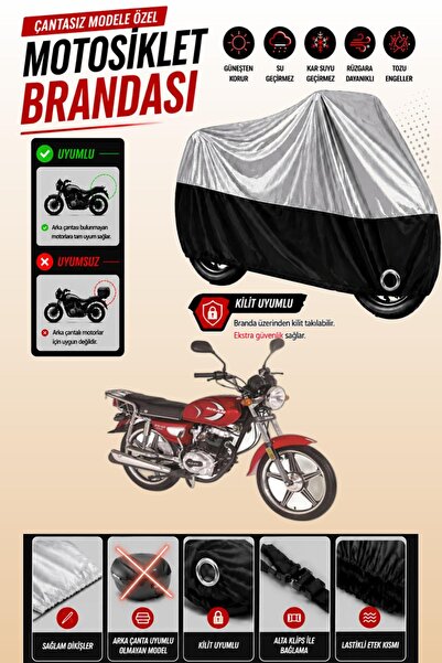 Cemku Twin Top Gray - Bottom Black Bisan Toprak Wrc 125 Compatible Engine Cov...